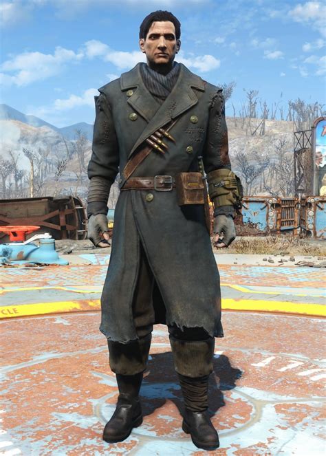 hunter's long coat|hunter's long coat fallout 4.